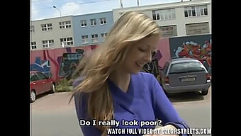 Public Street Encounter With A Czech Teen Named Veronika