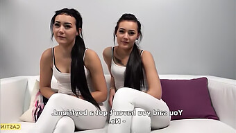 Twin Sisters Audition For Porn Roles With Their Impressive Assets